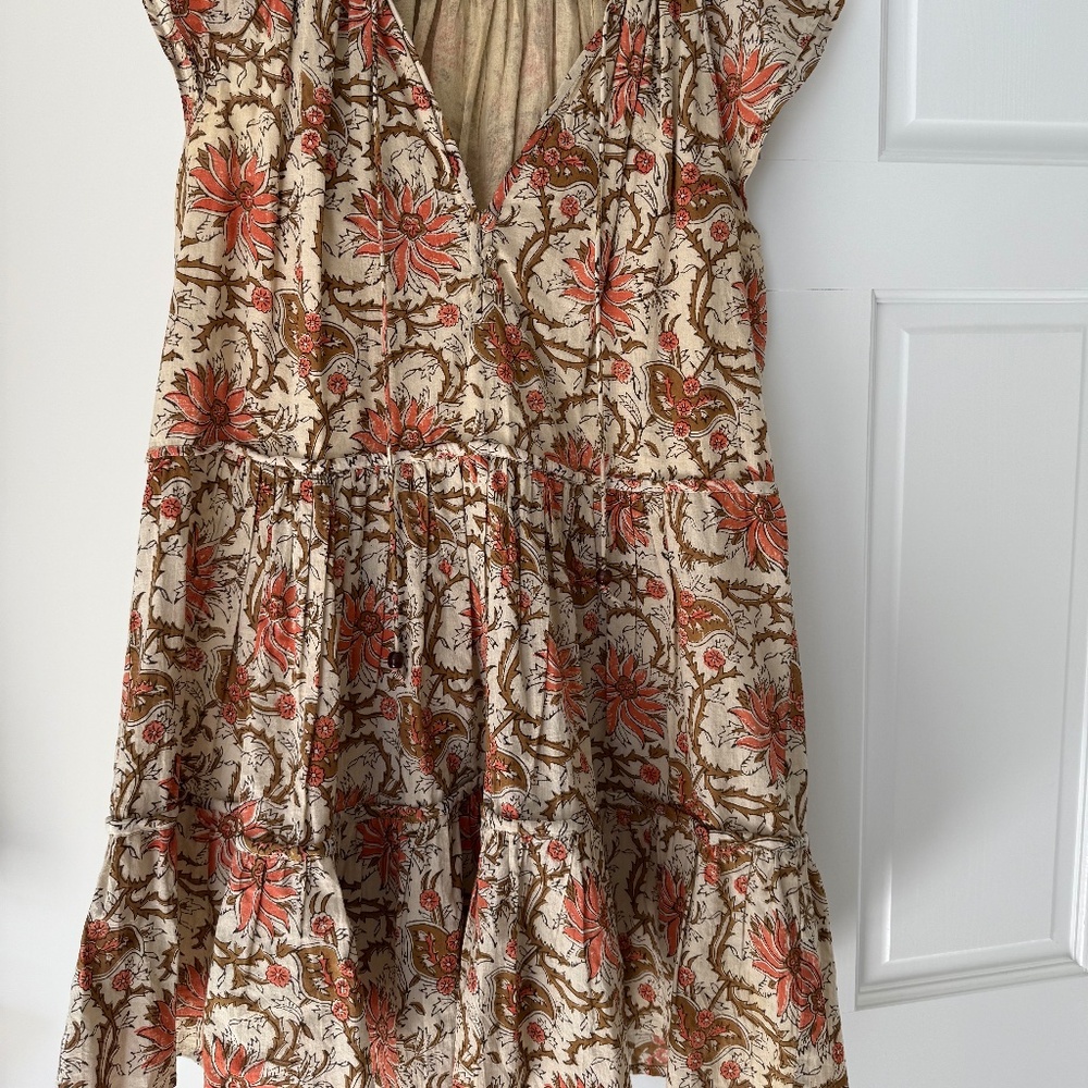 Anna Cate Short Ruffle Dress